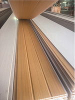 Panneaux muraux intérieurs en PVC pour plafond, vente en gros d'usine, design moderne, joint tenon, installation facile
