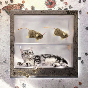 Campione Gratuito: Nuovo Design di Giocattolo per Gatti a Forma di Topo in Peluche Marrone con <span class=keywords><strong>Catnip</strong></span> Ricaricabile - Product Image 3