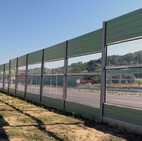 Autoroute Murs de barrière acoustique acryliques Barrière acoustique insonorisante Clôture wal Barrière acoustique insonorisée