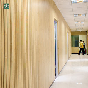 Tiange <span class=keywords><strong>mejor</strong></span> precio estudio ranurado acústico <span class=keywords><strong>de</strong></span> madera del Panel <span class=keywords><strong>de</strong></span> la pared a prueba <span class=keywords><strong>de</strong></span> <span class=keywords><strong>sonido</strong></span> hojas para gimnasia - Product Image 4