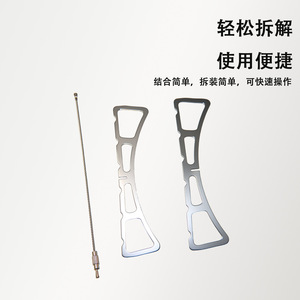 Rejilla para vaporera de acero inoxidable, 2 piezas, portátil, para acampar, cocinar y uso al aire libre - Product Image 1