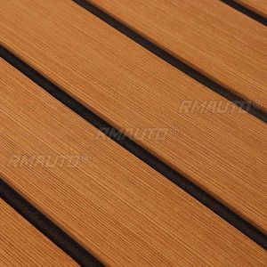 Revêtement de pont en mousse EVA auto-adhésif imitation teck, revêtement de pont marin en mousse EVA, tapis de sol en mousse EVA pour bateau 600x2400x6mm - Product Image 3