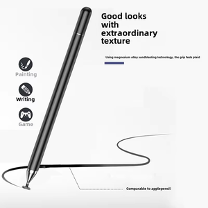 Lápiz óptico activo de un solo cabezal para pantalla táctil, teléfonos móviles, tabletas, <span class=keywords><strong>precio</strong></span> de fábrica, punta de disco de repuesto de Metal, <span class=keywords><strong>calidad</strong></span> - Product Image 2