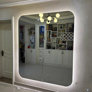 <span class=keywords><strong>Miroir</strong></span> mural <span class=keywords><strong>grand</strong></span> format haute définition avec éclairage LED <span class=keywords><strong>pour</strong></span> <span class=keywords><strong>salle</strong></span> <span class=keywords><strong>de</strong></span> <span class=keywords><strong>sport</strong></span>, yoga, studio <span class=keywords><strong>de</strong></span> danse - Product Image 3