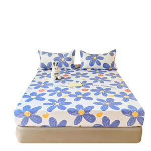 Drap-housse de qualité supérieure 100 % coton respirant toutes saisons pour adultes, usage hospitalier, ultra doux, design moderne - Product Image 4