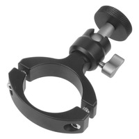 Takenoken Aluminium-Fahrradlenkerhalterung für kompatible Mobiltelefone und Action-Kameras mit Mini-Kugelkopf und 360-Grad-Rotation
