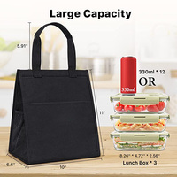 Boîte à Lunch Portable multifonction, grande boîte à déjeuner isolée thermique pour travail, voyage, pique-nique Shopping, sac fourre-tout étanche