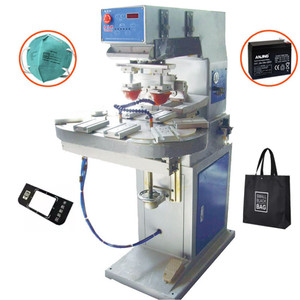 Màu sắc kép <span class=keywords><strong>8</strong></span> trạm bán tự động ROTARY <span class=keywords><strong>Pad</strong></span> máy in băng chuyền loại <span class=keywords><strong>Pad</strong></span> máy in cho - Product Image 2