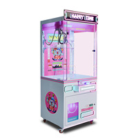 Machine à griffes commerciale d'arcade à monnayeur, machine à griffes à prix, machine de jeu attrape-poupées personnalisée pour centre de jeux et centre commercial