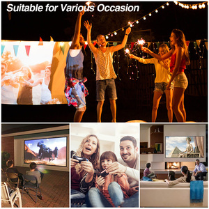 Máy Chiếu Mini Di Động C180 + W, Điện Thoại Di Động Máy Chiếu Video Không Dây Wifi Thông Minh - Product Image 6