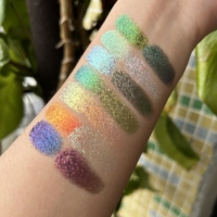Fard à paupières pressé 2023 Multichrome Duochrome Couleurs spéciales super brillantes