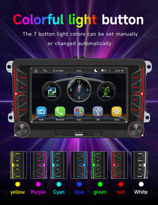 <span class=keywords><strong>Autoradio</strong></span> BQCC 7 pouces avec écran tactile RGB, RDS FM AM, CarPlay/Android Auto, GPS Navi, stéréo multimédia pour Passat CC Polo Golf MK5/MK6 - Product Image 2