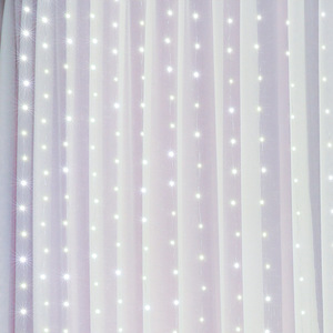Guirnalda de Luces LED de PVC con Efecto de Flujo de Agua, Luz Blanca Cálida, Alimentación CA, 8 Modos (<span class=keywords><strong>Multicolor</strong></span>), para Fiestas, Añade un Toque Romántico - Product Image 6