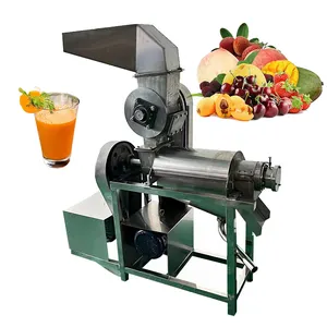 Fabriek Groothandel Automatisering Industriële Fruit Jujube Tomatensap Maken Extractor Commerciële Sap Extractie Machine