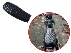 <span class=keywords><strong>Asiento</strong></span> de motocicleta de línea negra, <span class=keywords><strong>Asiento</strong></span> de Carreras, reajuste Retro - Product Image 2