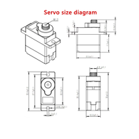Micro-moteur servo SG90 9g avec engrenage en plastique, mini-servo 180 degrés pour voiture RC, avion, robot, projets Arduino DIY