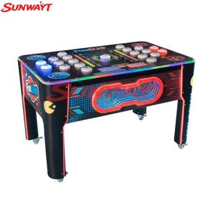 Machine de jeu d'arcade interactive 2 joueurs Naughty Bean Hit Hammer, populaire et très demandée, pour centre d'amusement intérieur et défi en arène - Product Image 2