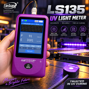 เครื่องวัดรังสีอัลตราไวโอเลต LS135 ระดับมืออาชีพ พร้อมตัวเลือกหัววัดหลายแบบสำหรับการวัดความเข้มของหลอด UV - Product Image 1
