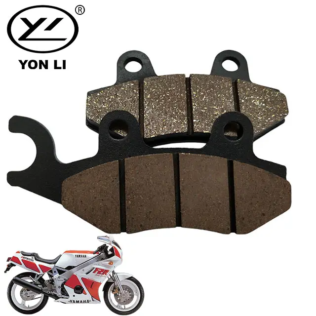 Plaquettes de frein avant de moto personnalisées en gros de haute qualité pour YAMAHA CG200 CGR125 PULSAR150