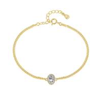 Pulsera con Forma de Avión de Circonita Cúbica, Cadena de Plata de Ley 925, Joyería Fina de Circonita, Pulsera con Dije de Eslabones Cubanos de Plata Gruesa