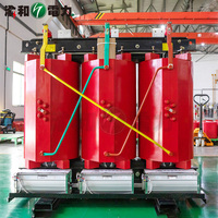 Transformateur de puissance électrique 1600 kVA 100 kVA 630 kVA 400 kVA 750 kVA 1,5 MVA Trafo Transformateur triphasé de puissance de type sec
