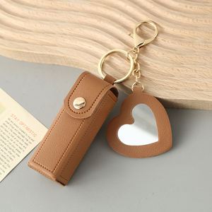 Hot Sale Large Capacity PU Cosmetic Bags Travel Mirror Waterproof <b>Lipstick</b> Bag Fashion Style Portable Mini <b>Lipstick</b> Case Cover - Product Image 4