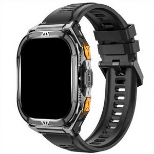 <span class=keywords><strong>Reloj</strong></span> <span class=keywords><strong>Inteligente</strong></span> Deportivo GPS de Alta Calidad X5 para Hombre, Pantalla AMOLED de 1.96 Pulgadas, Brújula, Resistente al Agua 5ATM, Monitoreo de Salud, <span class=keywords><strong>Reloj</strong></span> <span class=keywords><strong>Inteligente</strong></span> Deportivo para Exteriores - Product Image 1