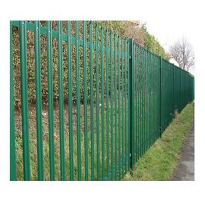 Clôture en palissade en fer forgé facile à assembler <span class=keywords><strong>prix</strong></span> palissade en acier de bonne qualité pas cher <span class=keywords><strong>prix</strong></span> d'usine directe - Product Image 2