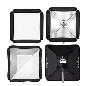Accessoires de studio photo <span class=keywords><strong>Godox</strong></span> SFUV 60*60cm <span class=keywords><strong>Speedlite</strong></span> Soft Box avec support de fixation de type S pour flash d'appareil photo - Product Image 4