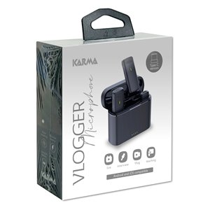 Kit microfoni VLOGGER Plus Black e Yellow 32171 - Product Image 2