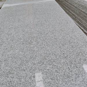 La surface en pierre naturelle de granit gris de style rétro moderne polie pour la conception de plancher de salon de cour peut être employée pour divers - Product Image 4