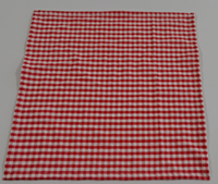 Serviettes en coton et lin à rayures vichy pour la vente en gros/restaurant/hôtel/mariages