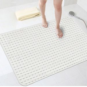 Oversized Extra <strong>Large</strong> Soft Shower <strong>Mat</strong> Phthalate-Free Machine Washable with Suction Cups Bath <strong>Mat</strong> <strong>Bathtub</strong> <strong>Mat</strong> for Bathroom Safety - Product Image 3