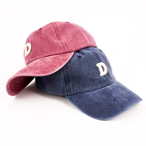 Hot Sale High Quality 100% Cotton Summer Outdoor Sports Washed Cloth Baseball Cap Dad Hat