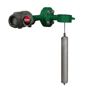 Contrôleur de niveau à capteurs sans cage série Fishers 249, transmetteur, angle, gaz, puissance hydraulique, haute température, finition aluminium - Product Image 1