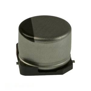 Condensateur SMD 100 µF 20 % 25 V EEE-1EA101UP à montage en surface, en aluminium, de distributeur agréé - Product Image 1