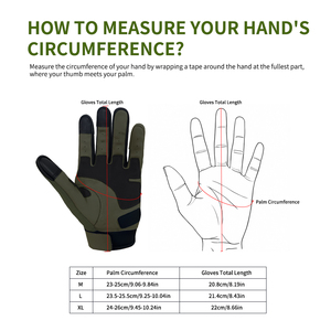 Gants tactiques à doigts complets, écran tactile, antidérapants, respirants, pour moto et cyclisme, <span class=keywords><strong>Gant</strong></span> Tactique Touchscreen Homme - Product Image 4