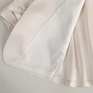 Women's Blazer Champagne Color Solid Long Sleeve Anti-Wrinkle Professional Suit Jacket For Office Wear - Product Image 4