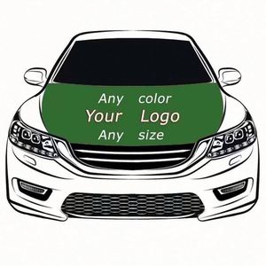 Funda para Capó de Coche con Diseño Personalizado al por Mayor, con Logotipo de la Bandera de Puerto Rico, de Poliéster y Elastano, para Actividades al Aire Libre - Product Image 1