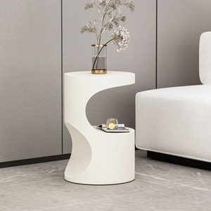 <span class=keywords><strong>Table</strong></span> d'appoint flottante minimaliste nordique, <span class=keywords><strong>table</strong></span> basse ronde tendance style Instagram, <span class=keywords><strong>table</strong></span> <span class=keywords><strong>de</strong></span> chevet avec rangement pour chambre à coucher - Product Image 5