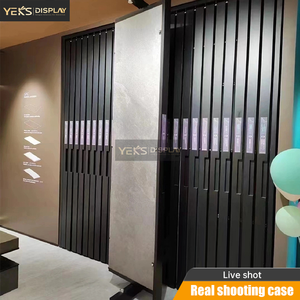 ชั้นวางโชว์ประตูไม้แบบขอบเรียบ รุ่น YEKS Heavy Duty พร้อมระบบดึงออกได้และหมุนได้ 360 องศา °   ระบบหมุนเวียนสำหรับจัดแสดงนิทรรศการในโชว์รูม - Product Image 3