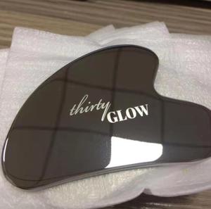 Bâtons de massage manuels en acier inoxydable avec logo personnalisé Planche Guasha Outil de massage par grattage Outil de soin de la peau Outils pour le visage Gua Sha - Product Image 5
