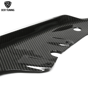 Pour 2021-25 <span class=keywords><strong>BMW</strong></span> G22 G23 430i <span class=keywords><strong>M440i</strong></span> MP Style fibre de carbone sèche lèvre de pare-chocs avant Kits de carrosserie extérieure séparateur avant - Product Image 5