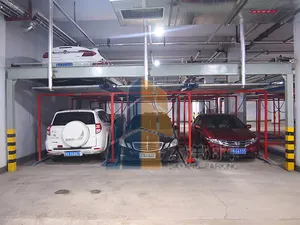 Multi Layer Puzzle Car Parking System Smart Steel Structure Car Parking Lift