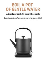 <span class=keywords><strong>Bollitore</strong></span> e <span class=keywords><strong>Teiera</strong></span> Elettrica Senza Fili in Acciaio Inox 304 OEM/ODM, Capacità 0,6L, Controllo App e Computer per Uso Domestico - Product Image 6