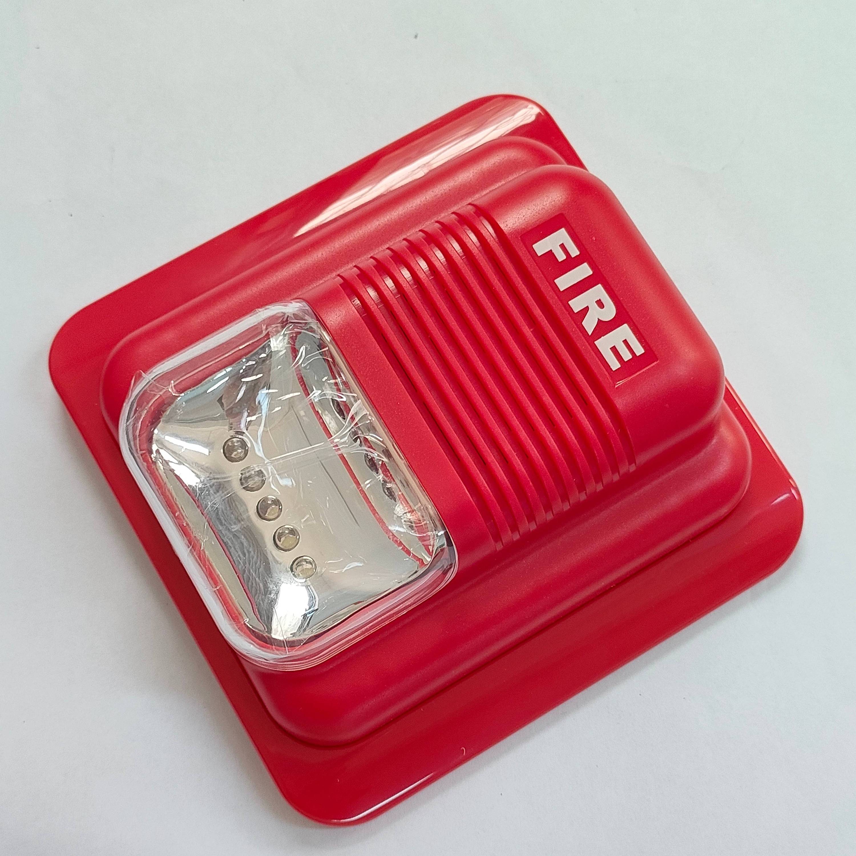 Smart Home Security 12V / 24V Emergency Fire Alarm Sounder System Electric Wire Flashing LED Strobe Light Siren · image 3
