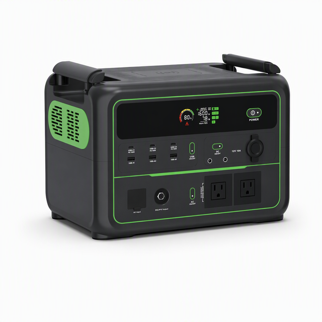 1200W 1008Wh Lightweight Eco-Friendly Portable Power Station BP120C | LiFeo4 Battery Pure Sine Wave Inverter 100W USB-C Fast