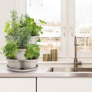 <span class=keywords><strong>Création</strong></span> de <span class=keywords><strong>jardinière</strong></span> verticale empilable pour culture de fraises, herbes et fleurs, tour de jardinage à 5 niveaux, <span class=keywords><strong>jardinière</strong></span> verticale - Product Image 6