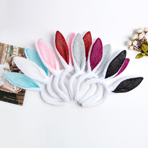 फ़ैक्टरी-कोरियन संस्करण नए ढीले बाल कुत्ते और खरगोश कानों के सिर वाले बच्चों के दिन प्रदर्शन खरगोश के हेडबैंड पशु आकार - Product Image 1