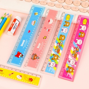 Giá rẻ khuyến mại trở lại trường học văn phòng phẩm phim hoạt hình dễ thương trẻ em 15cm nhựa cai trị - Product Image 3